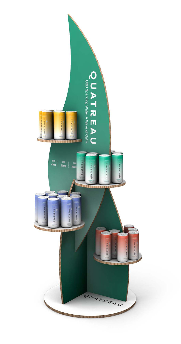 Cost-effective temporary retail displays for seasonal promotions