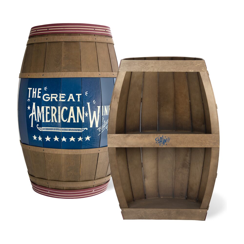 Custom barrel display for GAWC Barrel