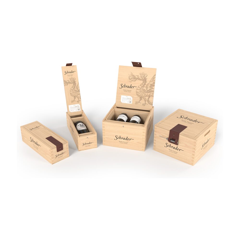 Custom wood box and crate display for Schrader Wood Boxes Small And Large