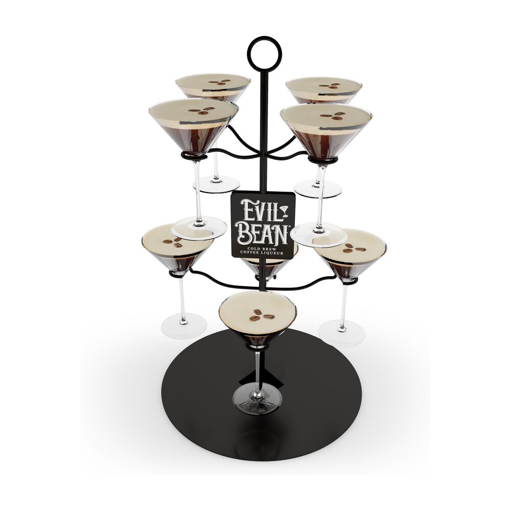 Custom on-premise bar and restaurant display