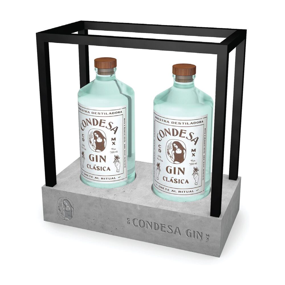 Custom on-premise bar and restaurant display for Condesa